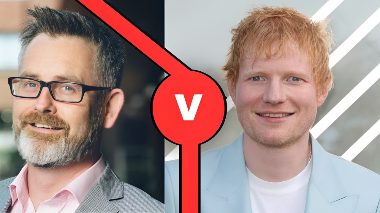 Sean Connolly and Ed Sheeran