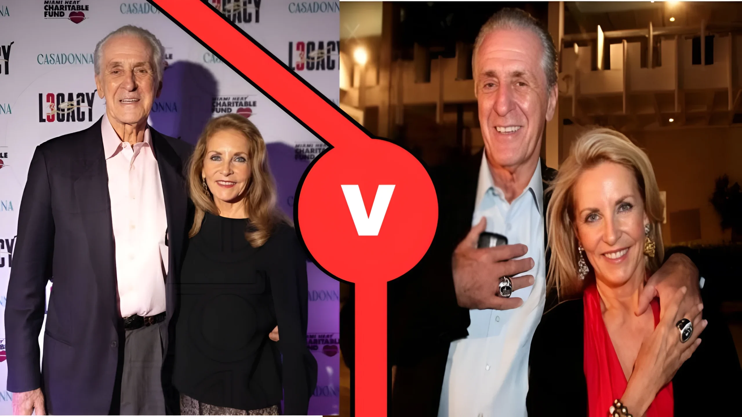 Chris Rodstrom, wife of NBA coach and executive Pat Riley, pictured at a public basketball event.