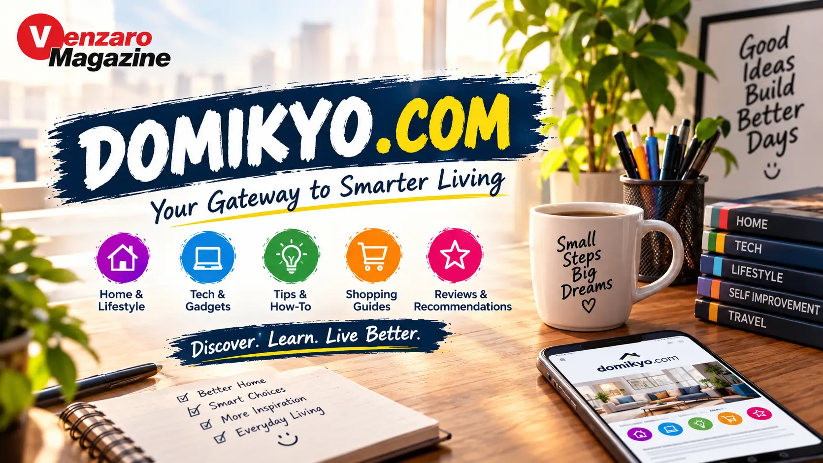 Domikyo.com website guide covering technology, business, finance, health, and lifestyle information.