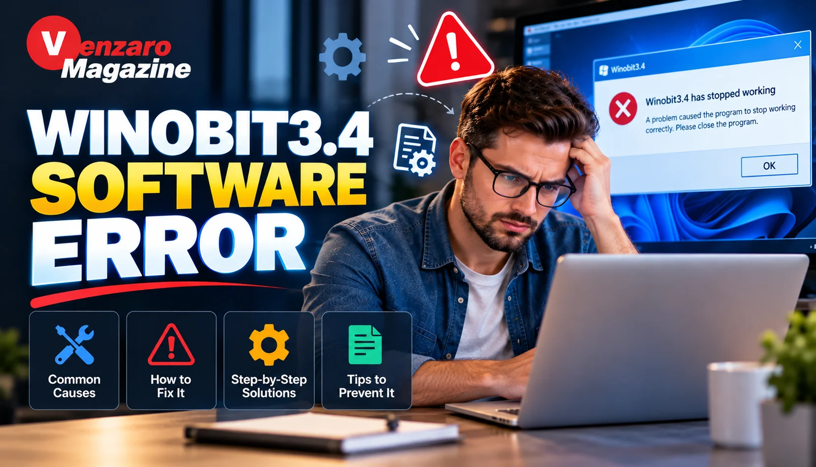 winobit3.4 software error